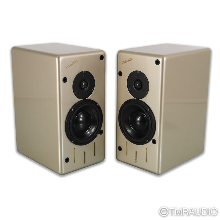 Merlin TSM mxe Bookshelf Speakers; Champagne Pair