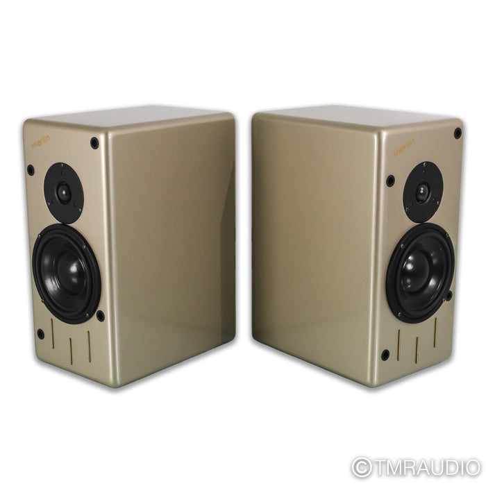 Merlin TSM mxe Bookshelf Speakers; Champagne Pair