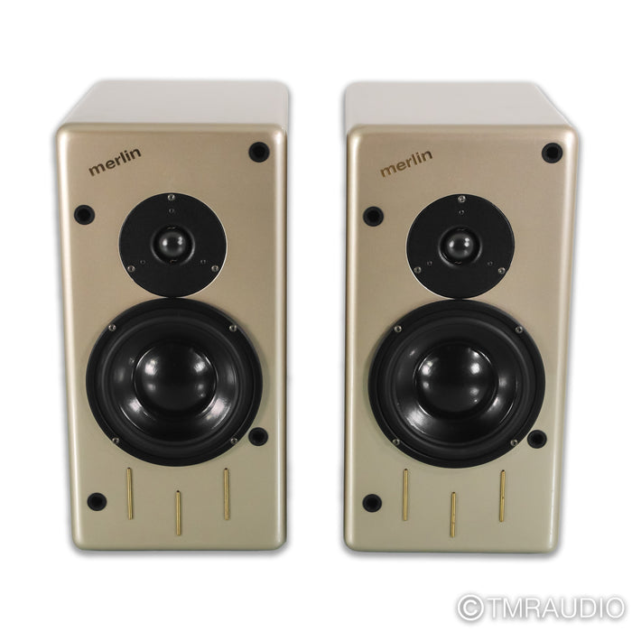 Merlin TSM mxe Bookshelf Speakers; Champagne Pair