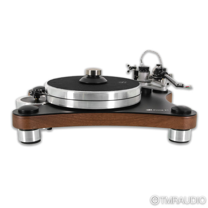 VPI Prime 21 Belt Drive Turntable; Walnut; JMW 10" 3DR Tonearm (No Cartridge)