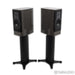 Dynaudio Contour 20 Bookshelf Speakers; Grey Oak High Gloss Pair w/ Stands
