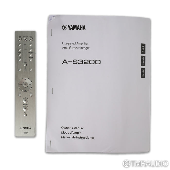 Yamaha A-S3200 Stereo Integrated Amplifier; MM / MC Phono