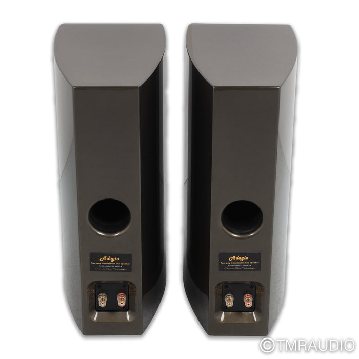 Acoustic Zen Adagio Jr Bookshelf Speakers; Grey Pair