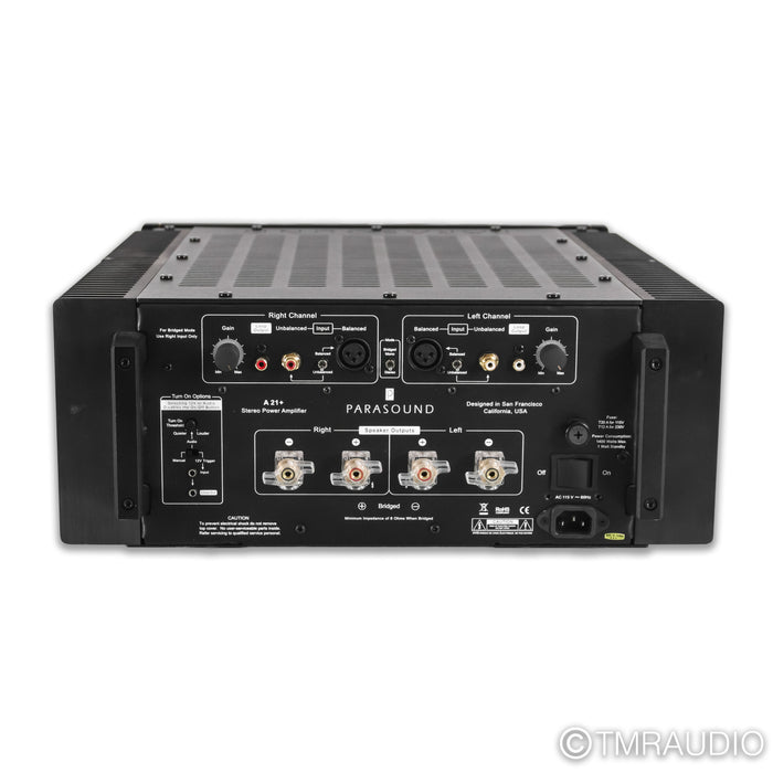 Parasound Halo A21+ Stereo Power Amplifier; A 21+