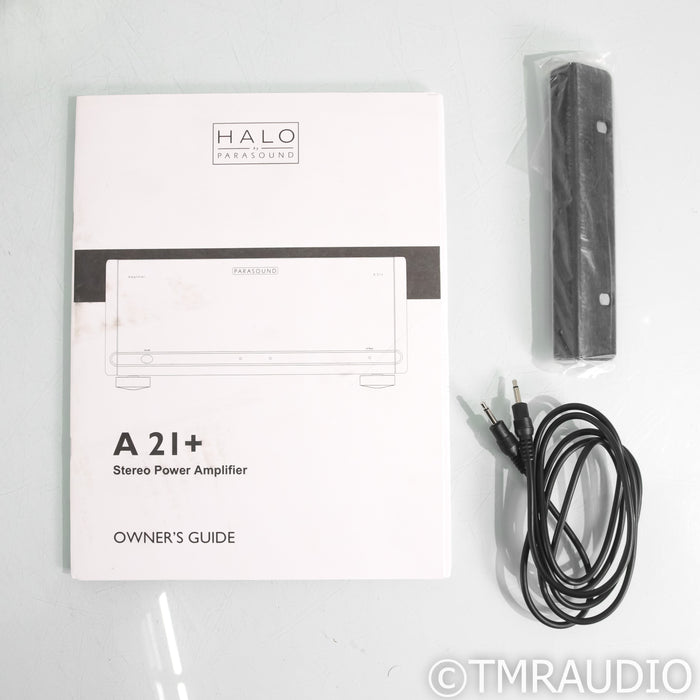 Parasound Halo A21+ Stereo Power Amplifier; A 21+