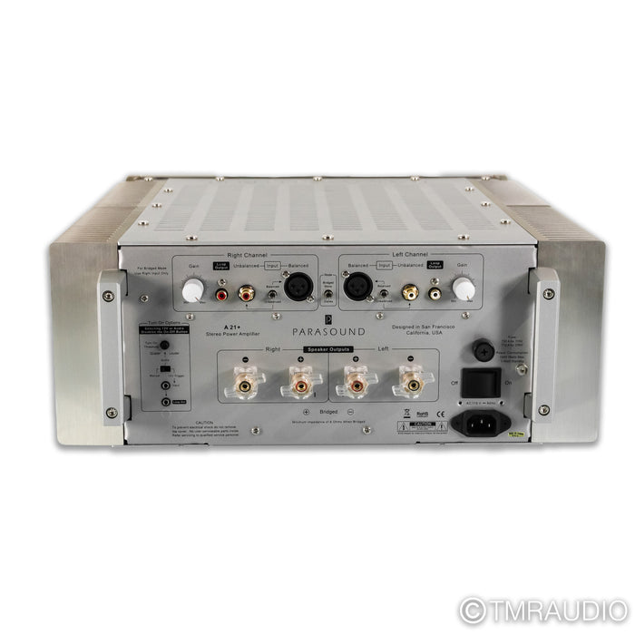 Parasound Halo A21+ Stereo Power Amplifier; A 21+