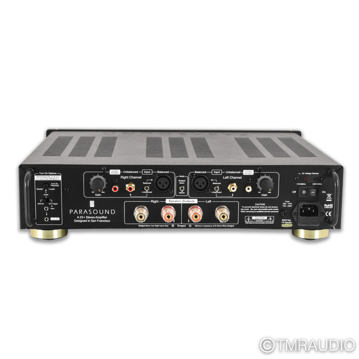 Parasound Halo A23+ Stereo Power Amplifier; A 23+
