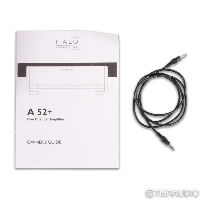 Parasound Halo A52+ 5 Channel Power Amplifier; A 52+