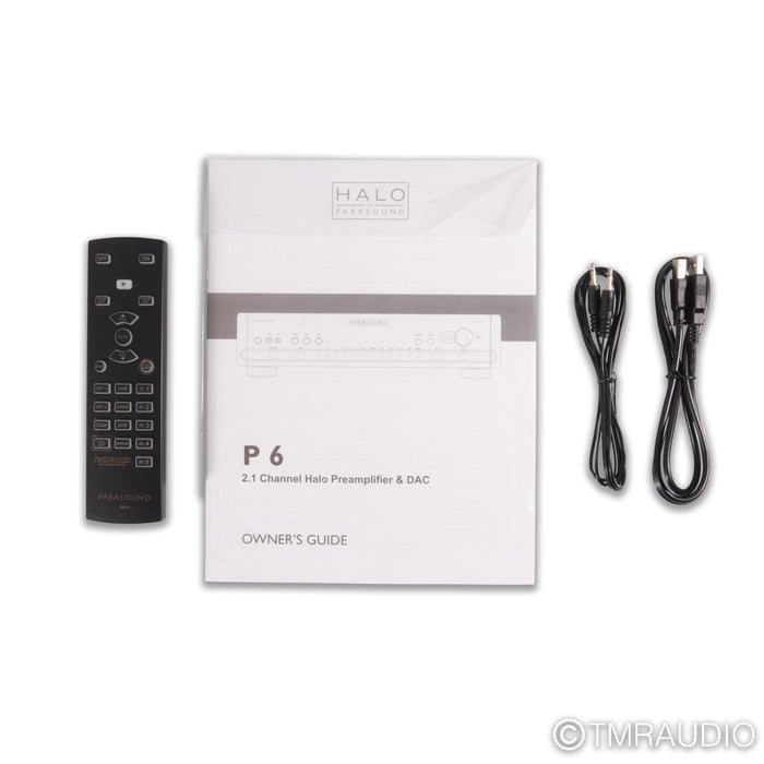 Parasound Halo P6 Stereo Preamplifier; P 6; MM / MC Phono
