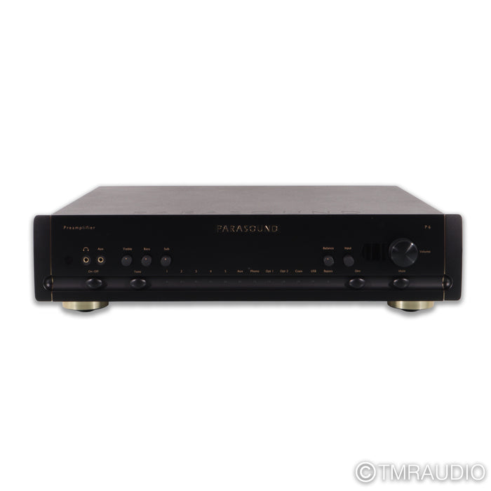 Parasound Halo P6 Stereo Preamplifier; P 6; MM / MC Phono