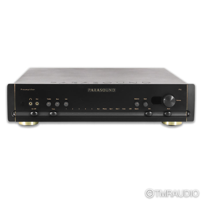 Parasound Halo P6 Stereo Preamplifier; P 6; MM / MC Phono