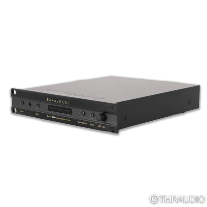 Parasound Zphono USB MM / MC Phono Preamplifier; A/D Converter