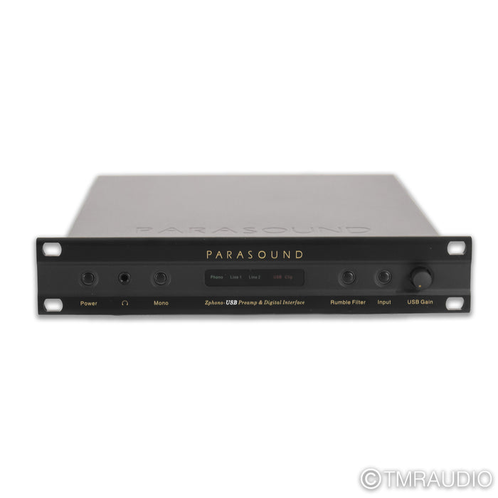 Parasound Zphono USB MM / MC Phono Preamplifier; A/D Converter