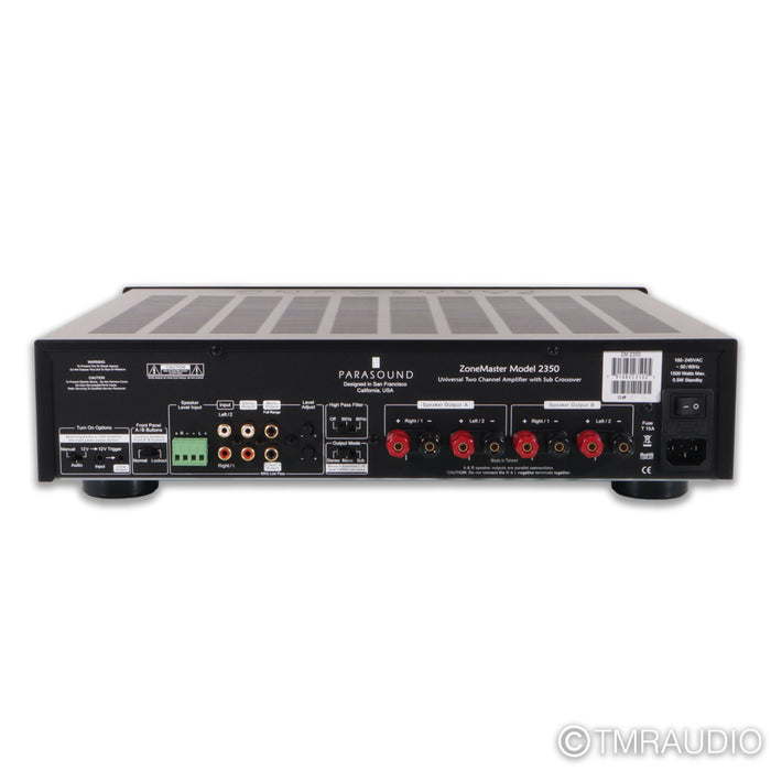 Parasound Zonemaster 2350 Stereo Power Amplifier