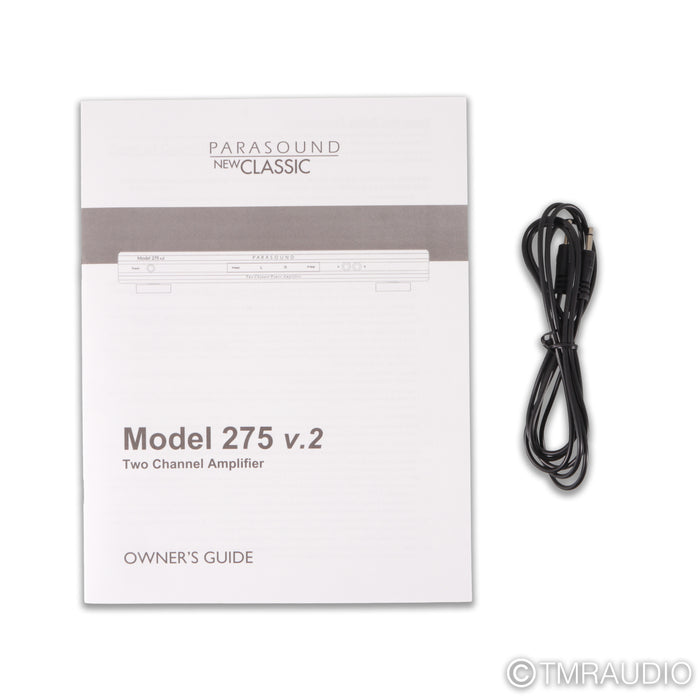 Parasound NewClassic 275 v.2 Stereo Power Amplifier