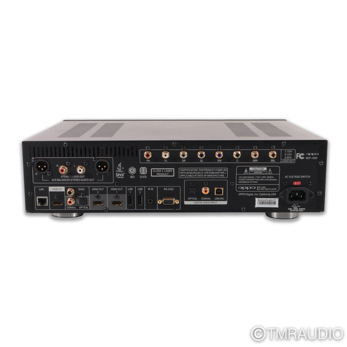 Oppo BDP-105D Universal Blu-Ray Player; CD / SACD; Darbee