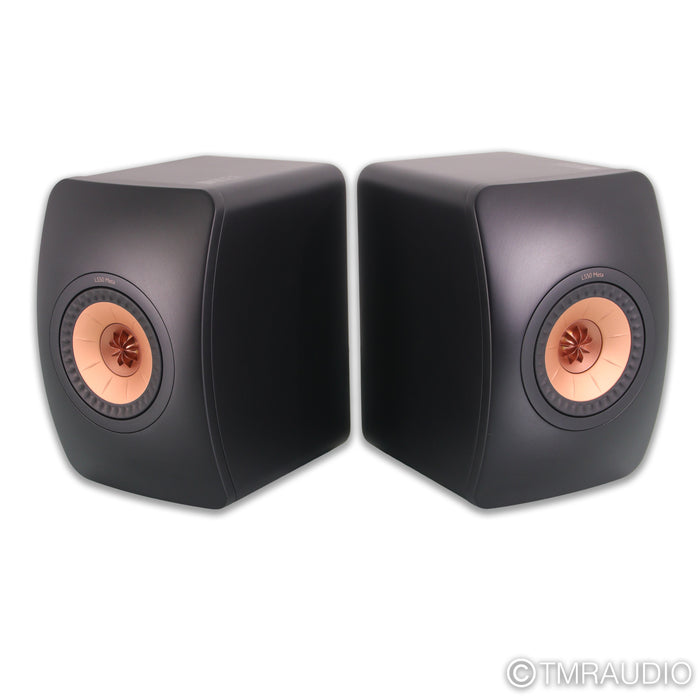 KEF LS50 Meta Bookshelf Speakers; Carbon Black Pair