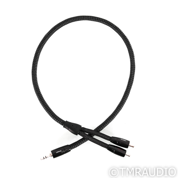 AudioQuest Sydney Interconnect Cable; 0.6m 3.5mm to Stereo RCA
