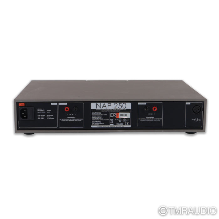Naim NAP 250 DR Stereo Power Amplifier; Focal Naim 10th Anniversary Edition