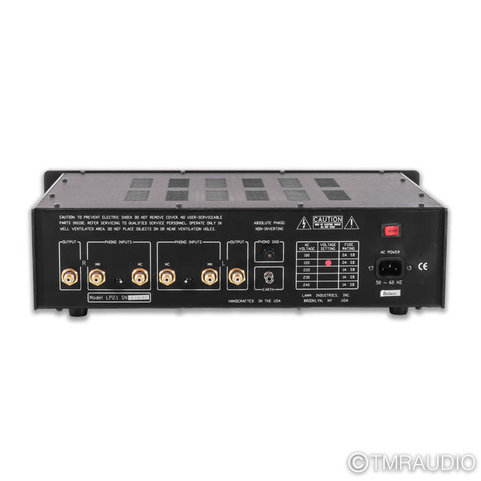LAMM LP2.1 Deluxe Tube MM / MC Phono Preamplifier
