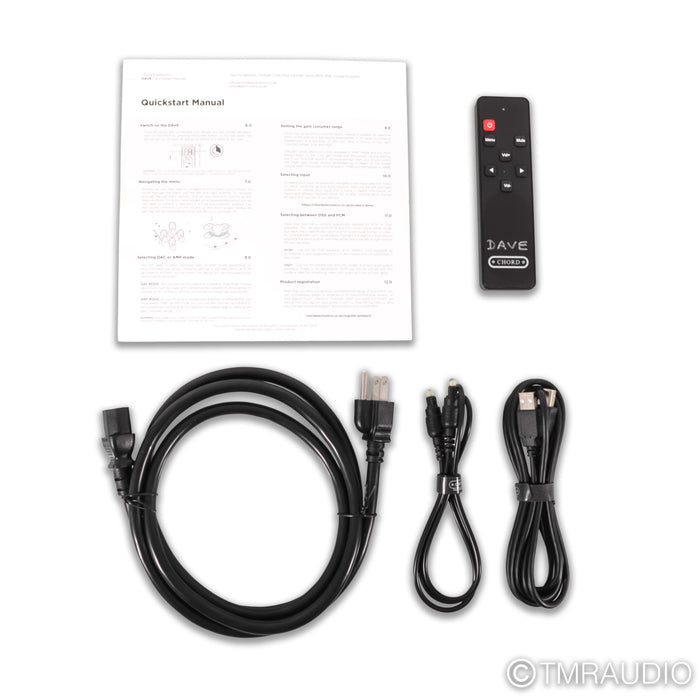 Chord Electronics DAVE Headphone Amplifier / DAC; D/A Converter