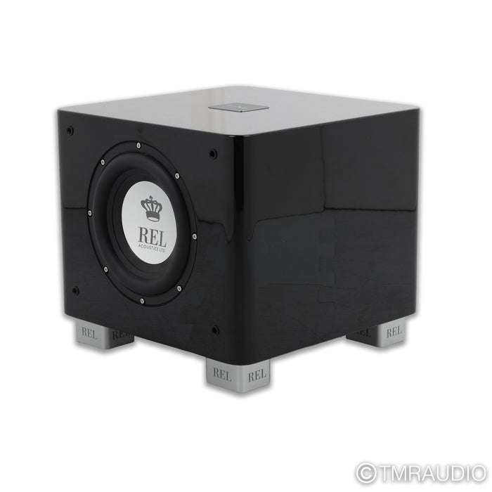 REL Acoustics T/7x 8" Powered Subwoofer; Piano Black