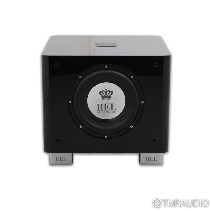 REL Acoustics T/7x 8" Powered Subwoofer; Piano Black