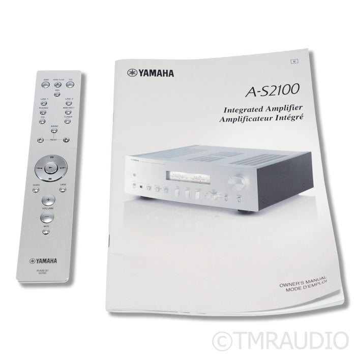 Yamaha A-S2100 Stereo Integrated Amplifier; MM & MC Phono