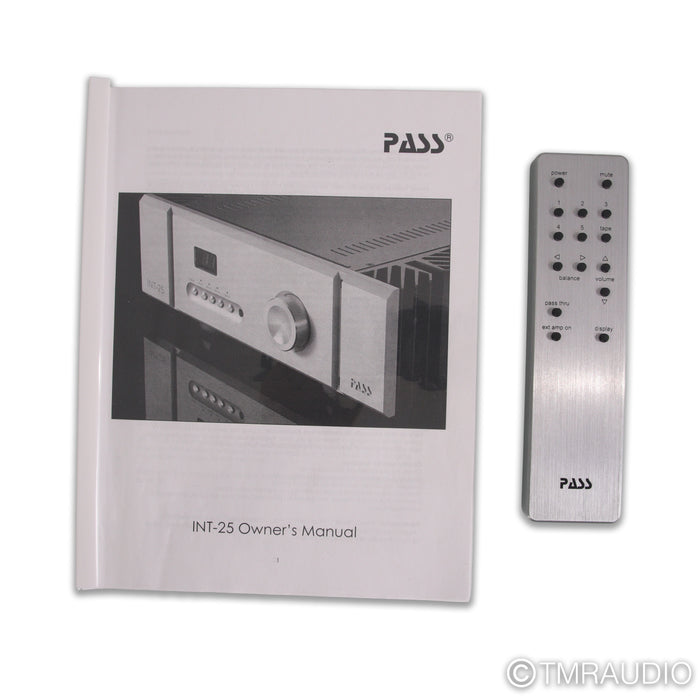 Pass Labs INT-25 Stereo Integrated Amplifier