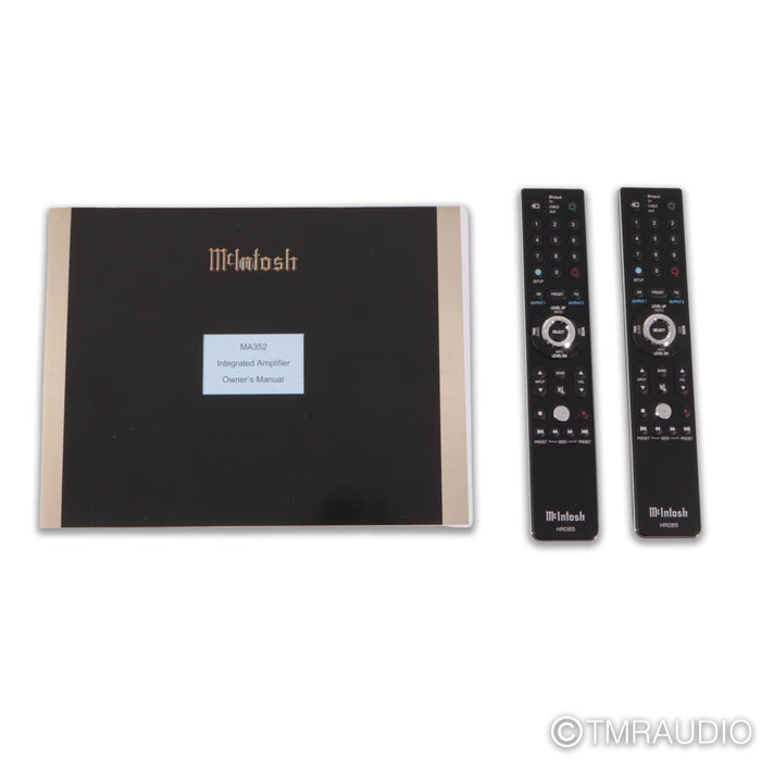 McIntosh MA352 Stereo Tube Integrated Amplifier; MM Phono