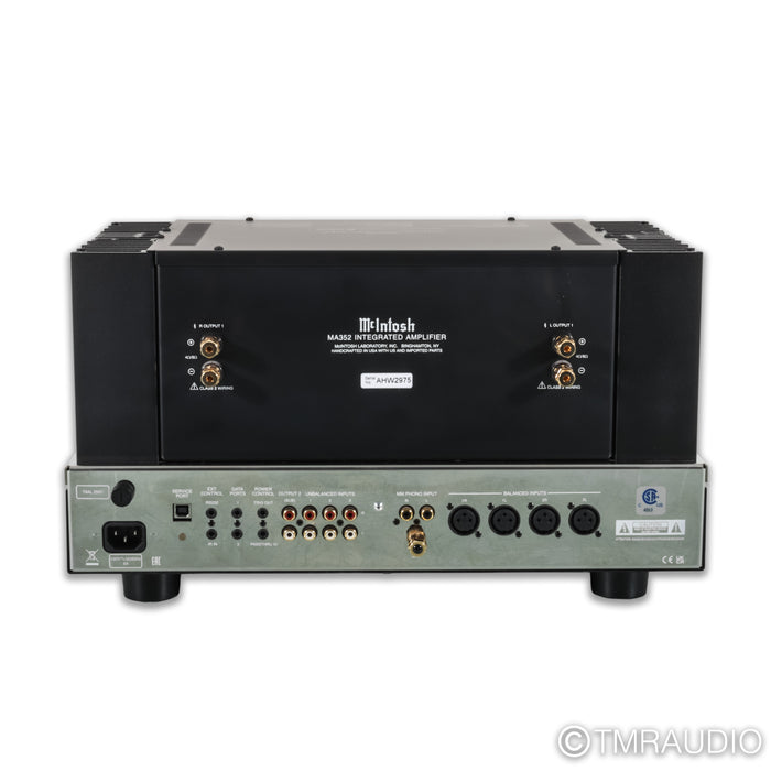 McIntosh MA352 Stereo Tube Integrated Amplifier; MM Phono