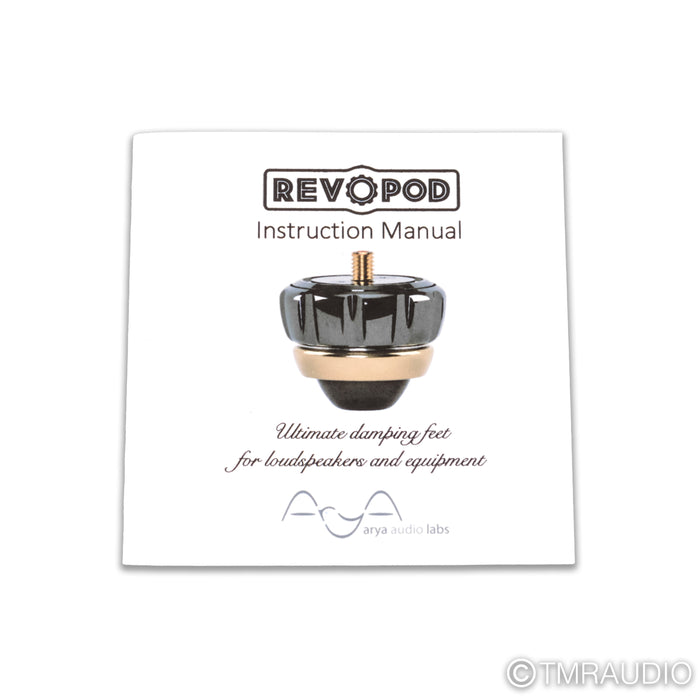 Arya Audio Labs RevOpod Damping Feet; Set of 4