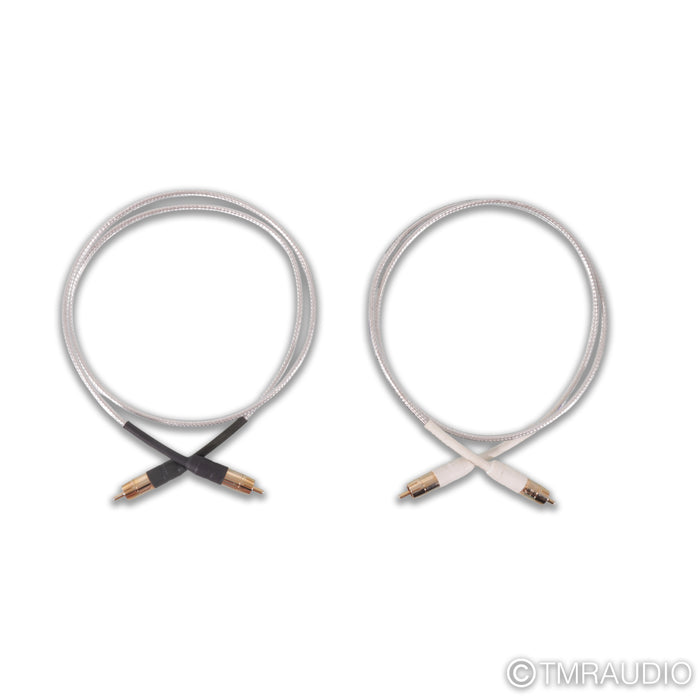 Analysis Plus Silver Apex RCA Cables; 1m Pair Interconnects