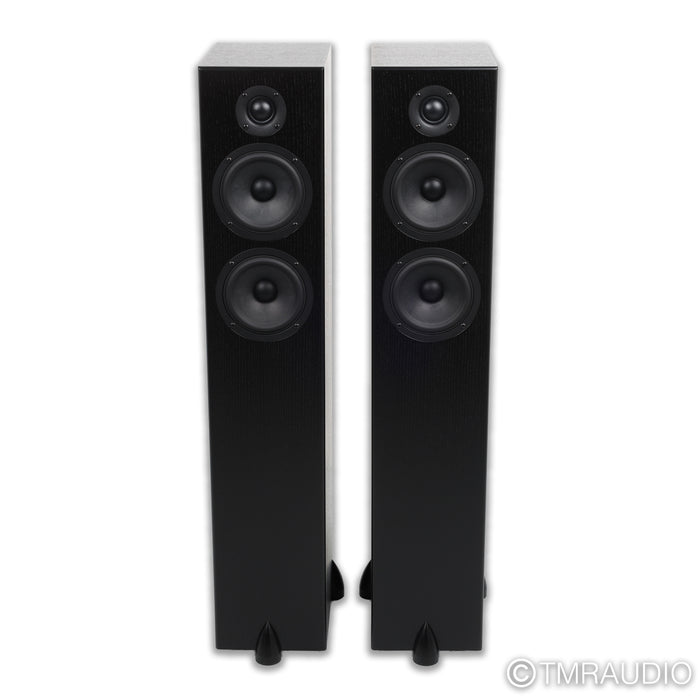 Totem Acoustic Bison Twin Tower Floorstanding Speakers; Black Ash Pair