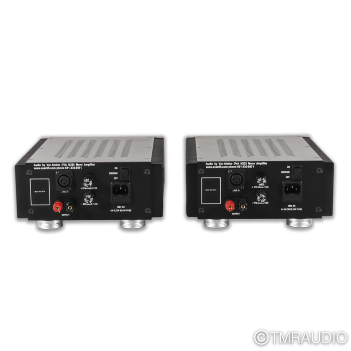 Van Alstine DVA M225 Monoblock Power Amplifiers; Pair