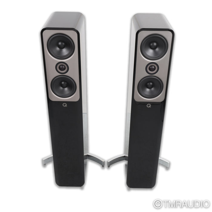 Q Acoustics Concept 50 Floorstanding Speakers; Black Pair