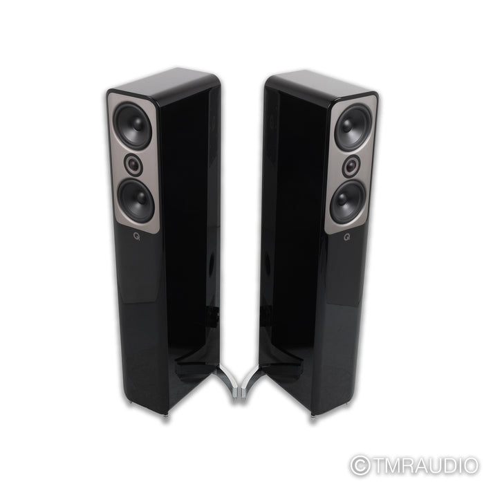 Q Acoustics Concept 50 Floorstanding Speakers; Black Pair