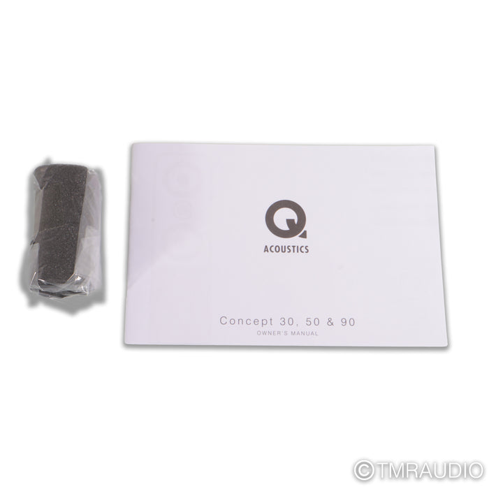 Q Acoustics Concept 90 Center Channel Speaker; Black