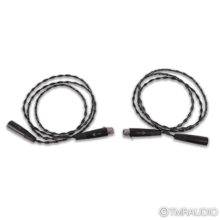 Kimber Kable Carbon Series XLR Cables; 1.5m Pair Balanced Interconnects