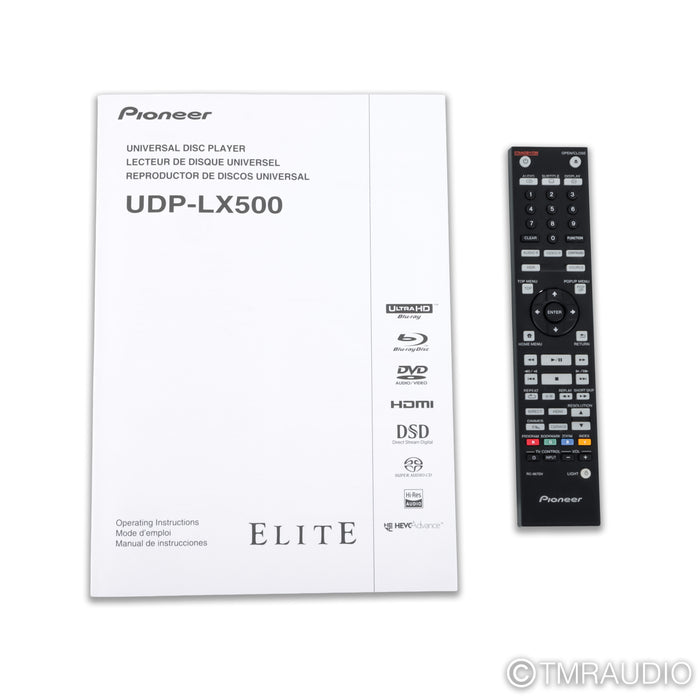 Pioneer UDP-LX500 Universal Disc Player; Black