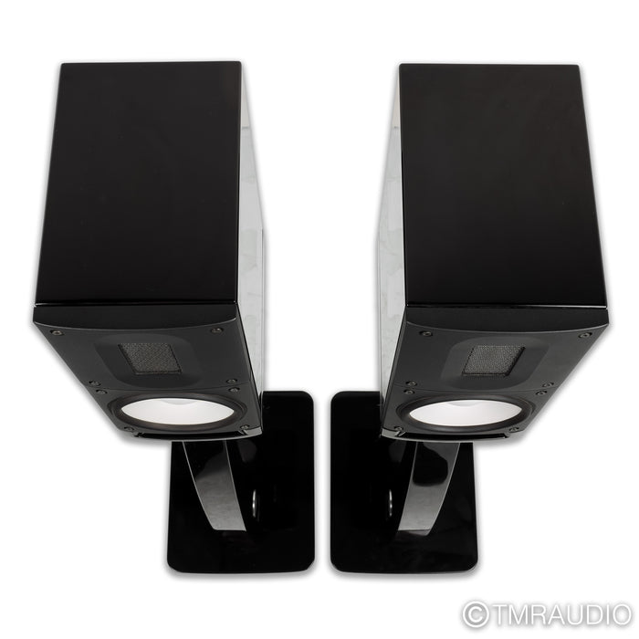 Raidho Acoustics X-1 Bookshelf Speakers w/ Stands; Black Pair
