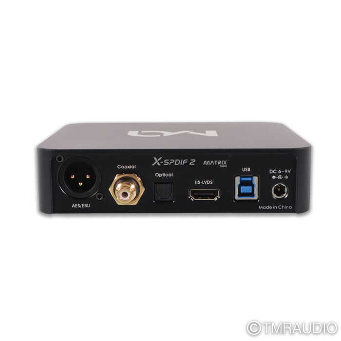 Matrix Audio X-SPDIF2 D/D Converter; Teddy Pardo Power Supply