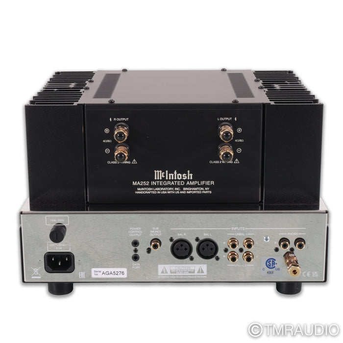 McIntosh MA252 Stereo Tube Integrated Amplifier; MM Phono