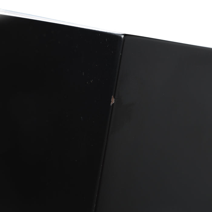KLH Model Five Bookshelf Speakers; Black Pair with Stands