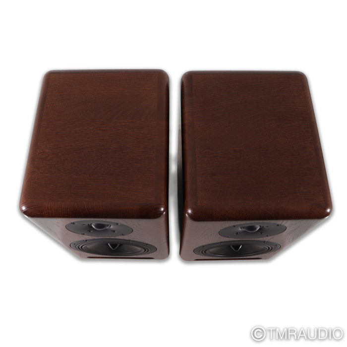 Xavian Ambra Esclusiva Bookshelf Speakers; Cognac Pair
