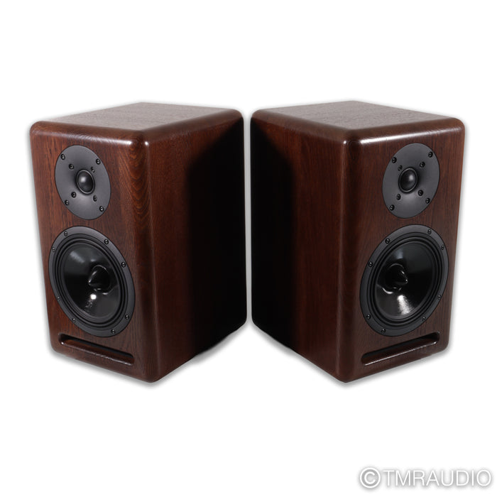 Xavian Ambra Esclusiva Bookshelf Speakers; Cognac Pair