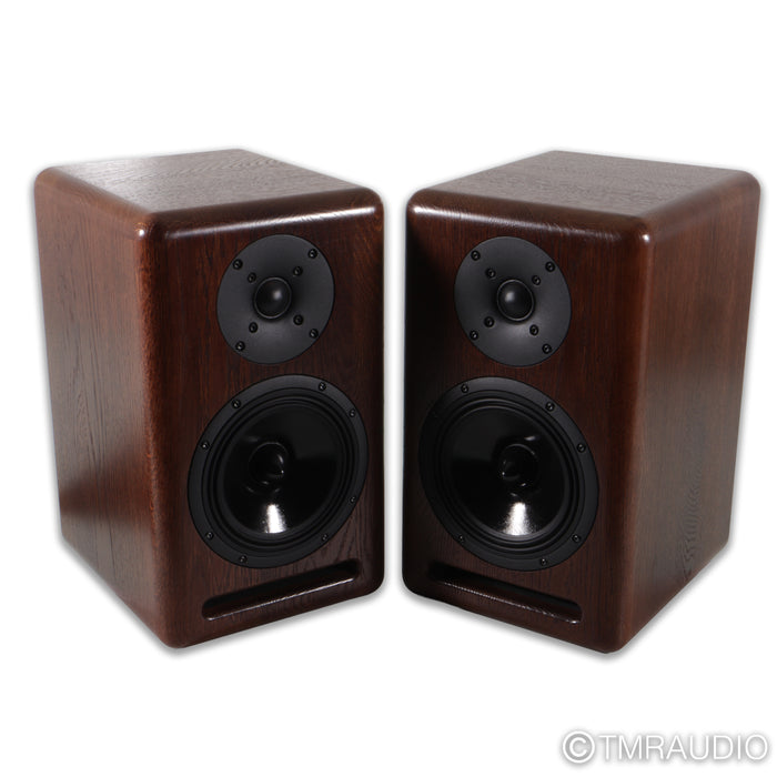 Xavian Ambra Esclusiva Bookshelf Speakers; Cognac Pair