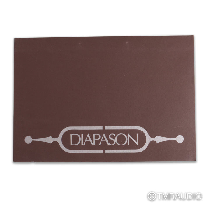 Diapason Micra III Excel Bookshelf Speakers; Walnut Pair