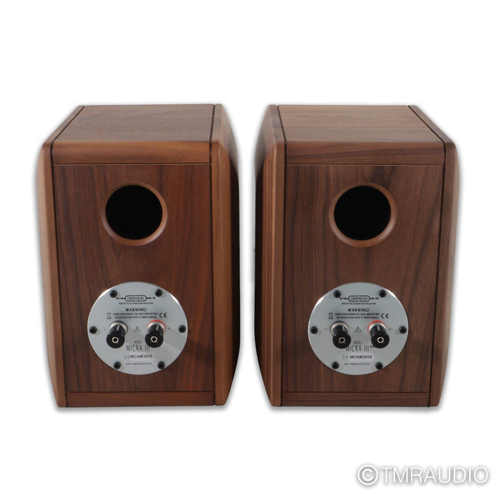Diapason Micra III Excel Bookshelf Speakers; Walnut Pair