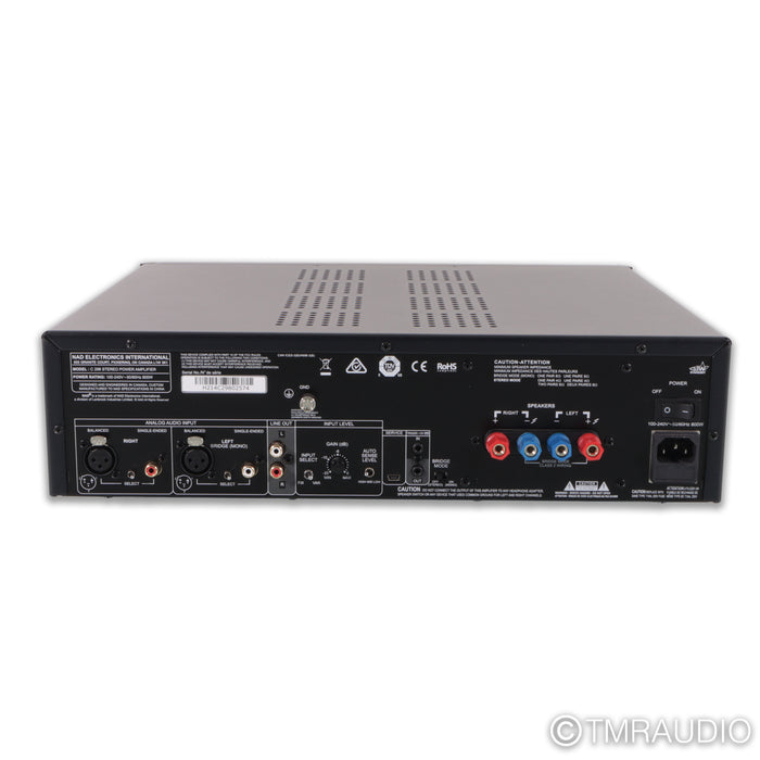 NAD Electronics C298 Stereo Power Amplifier
